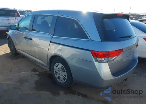 2016 Honda Odyssey Lx из США, поврежденный, VIN 5FNRL5H21GB052217